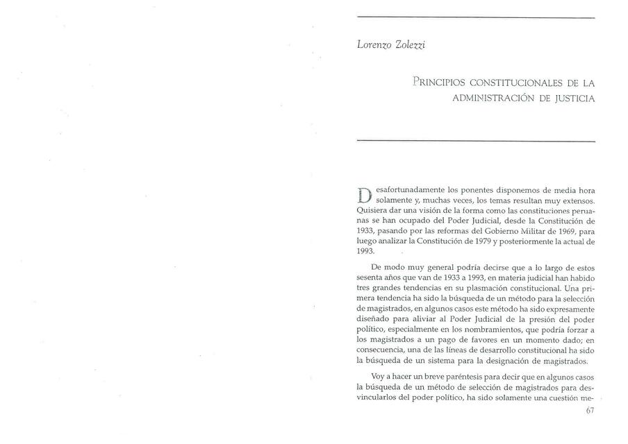 Principios constitucionales adm de justicia de Lor