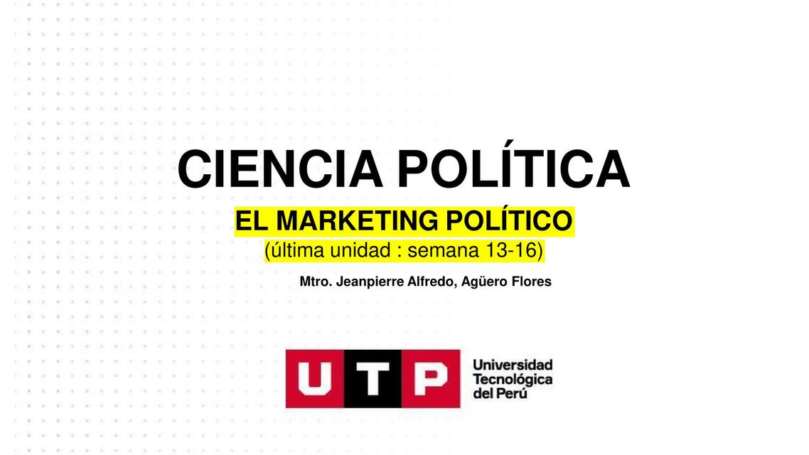 CIENCIA POLÍTICA 13