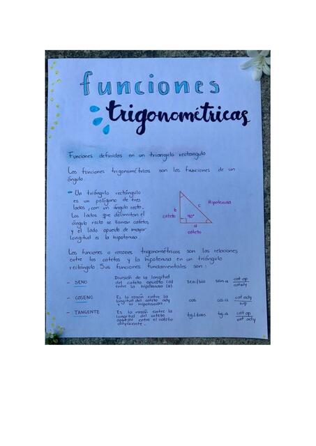 Funciones Trigonométricas