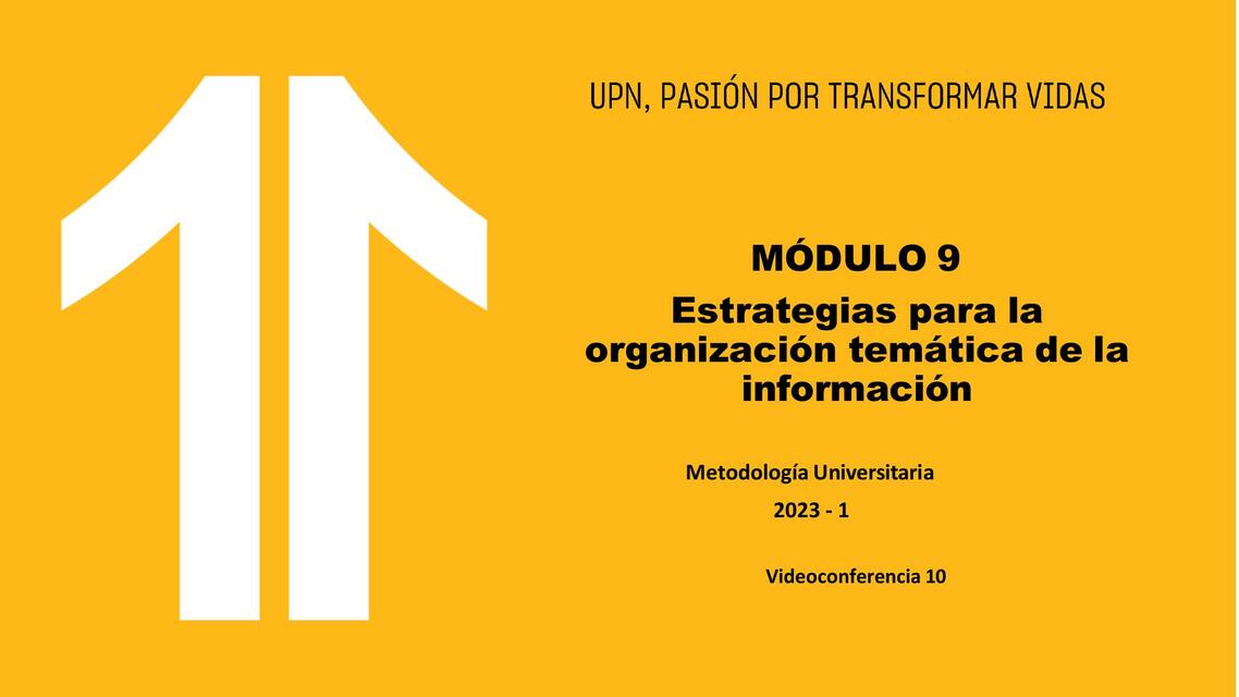 Diapositivas Semana 10 modulo 9 MetUni