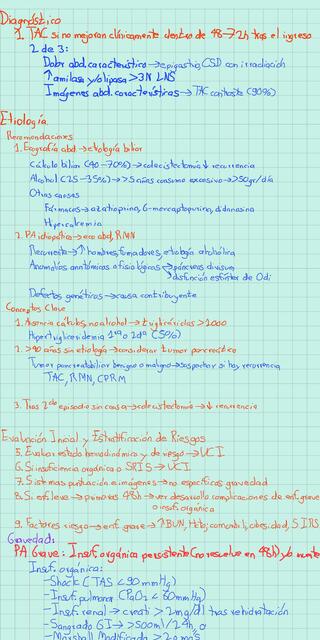 Pancreatitis aguda