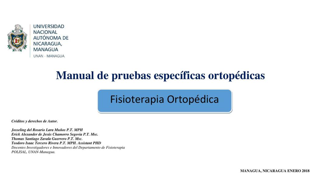 Libro De Pruebas Especiales Fisioterapia Pdf