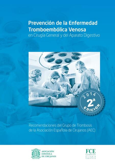 Prevencion Enfermedad Tromboembolica Venosa en Cir