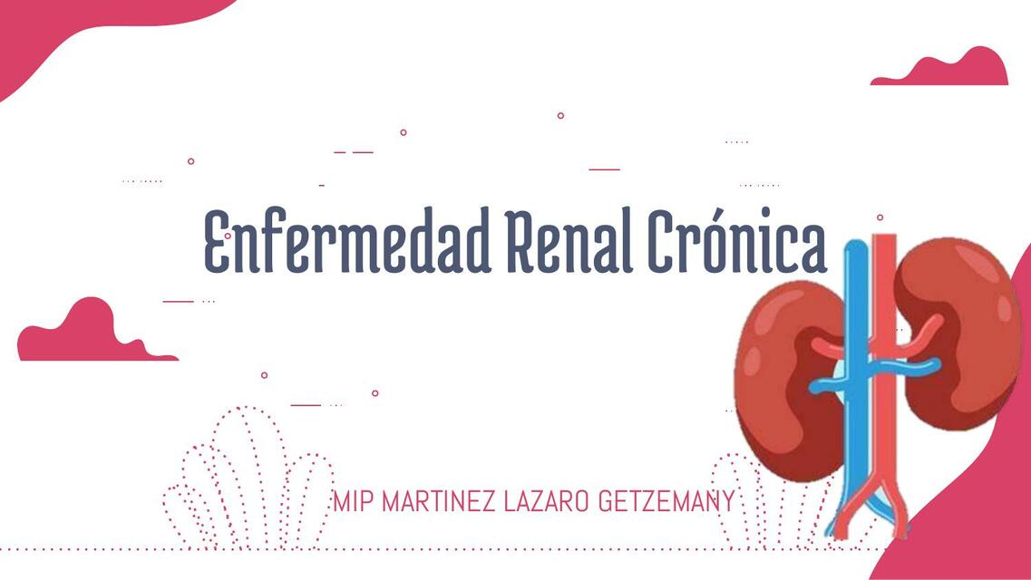 enfermedad renal cronica