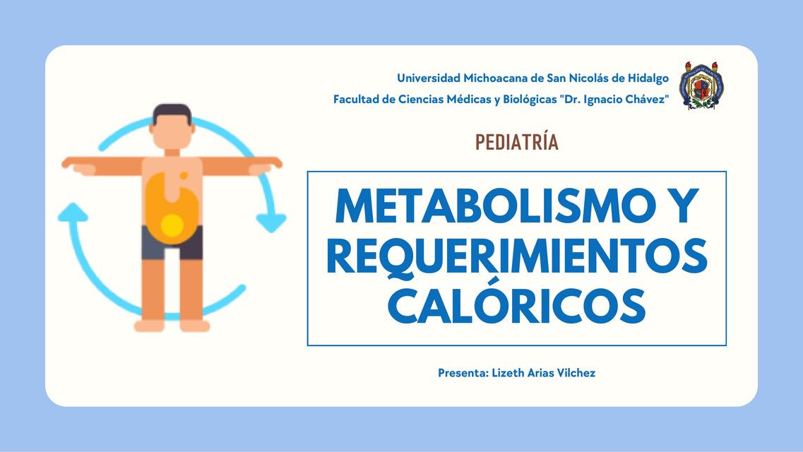 METABOLISMO Y CALORÍAS EN RN