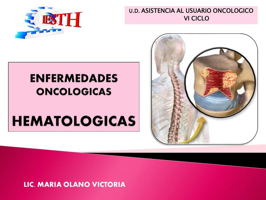 ENFERMEDADES ONCOLOGICAS HEMATOLOGICAS