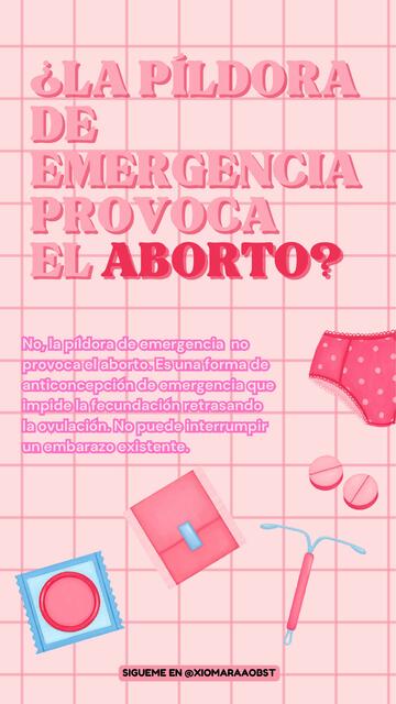 PILDORA DE EMERGENCIA