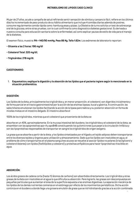 METABOLISMO DE LIPIDOS CASO CLÍNICO SEMANA 6 docx