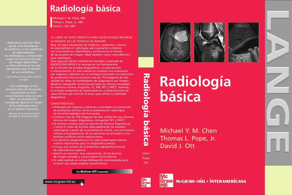 Radiología Básica LANGE Michael Chen