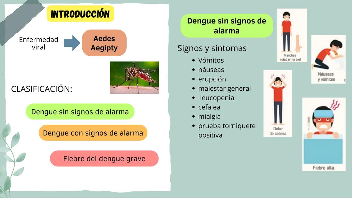 Dengue sin signos de alarma 