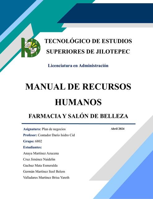 Manual de Recursos Humanos