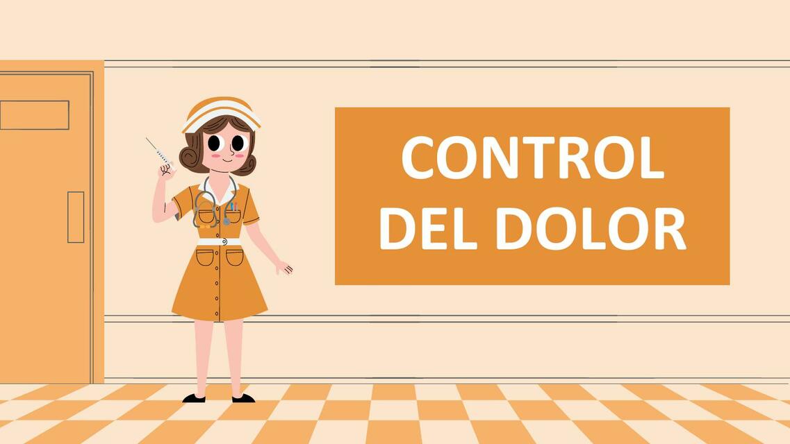 control del dolor