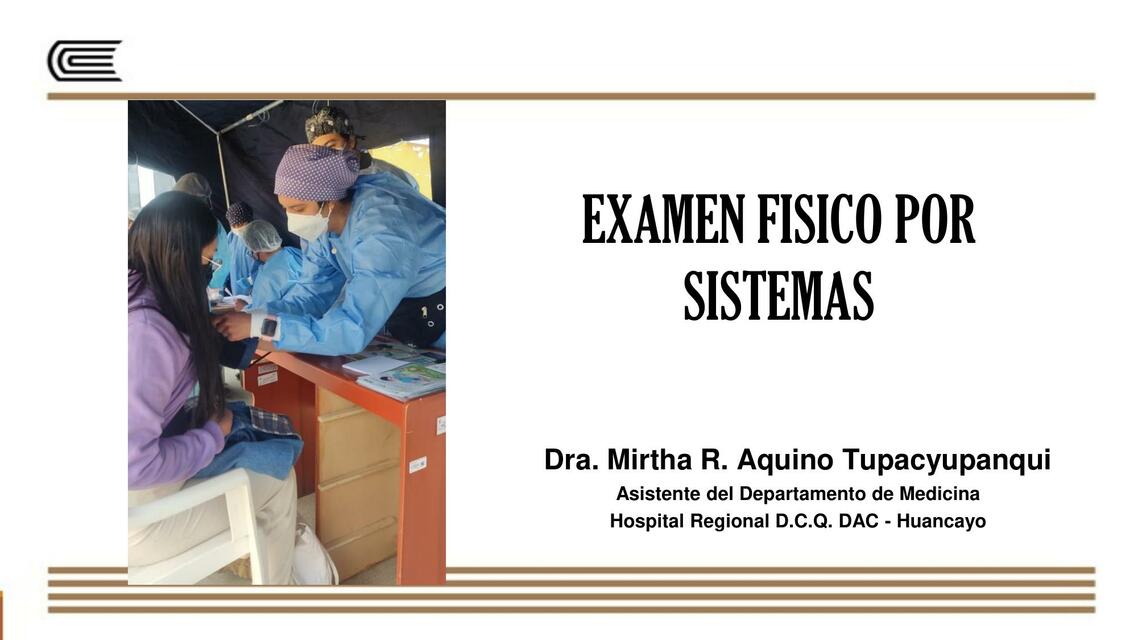 CLASE 4 EXPLORACIÓN FÍSICA SISTEMAS