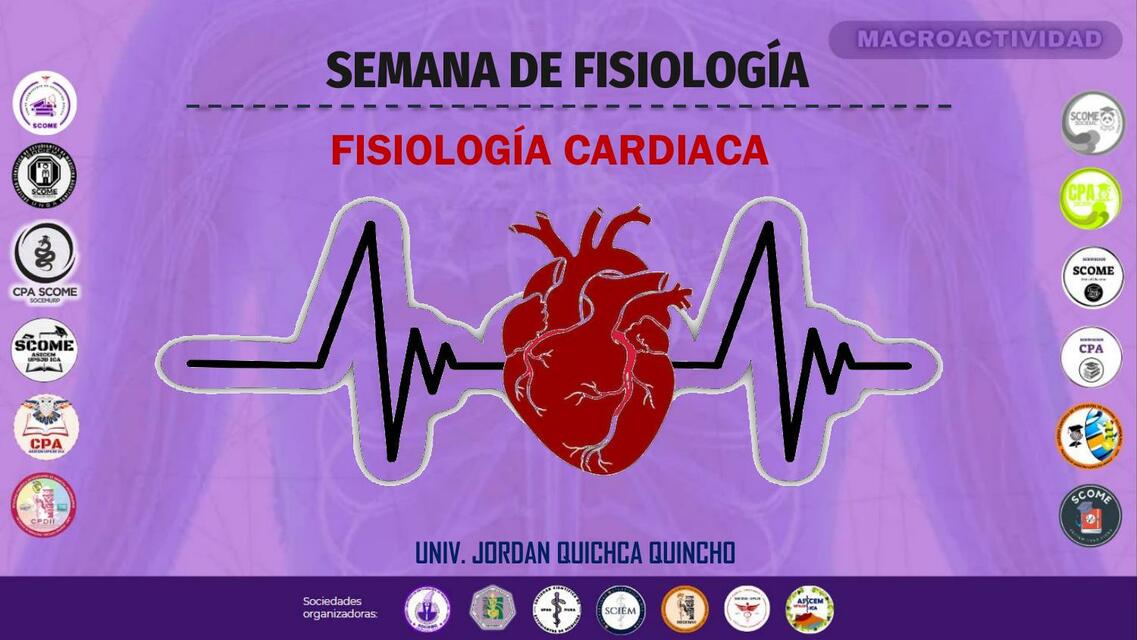 Fisiología Cardiaca - Ciclo cardiaco