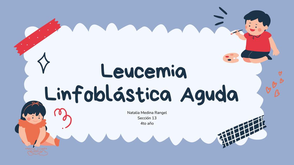 Leucemia Linfoblástica Aguda