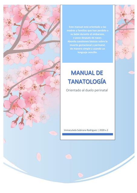 Manual de tanatología 