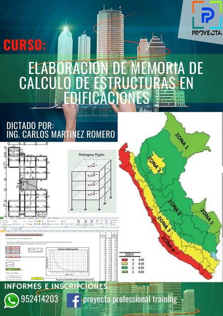 BROCHURE MEMORIA DE CALCULO DE ESTRUCTURAS EN EDIF