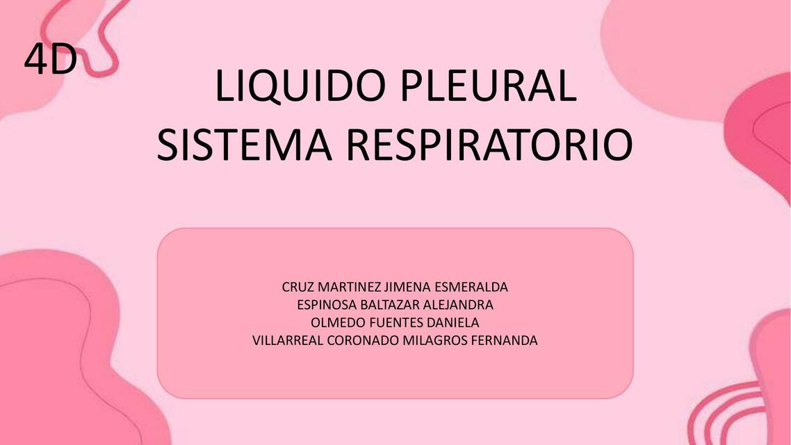 LÍQ PLEURAL