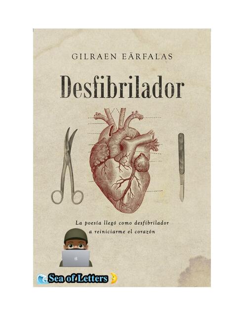 Desfibrilador La poesía llegó como desfibrilador a