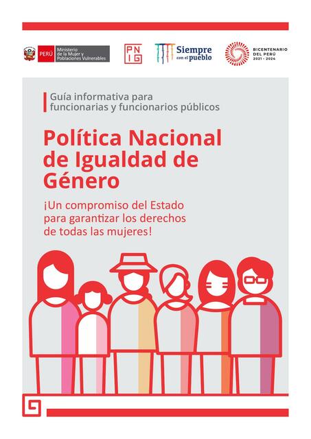 Guía informativa para funcionarias y funcionarios