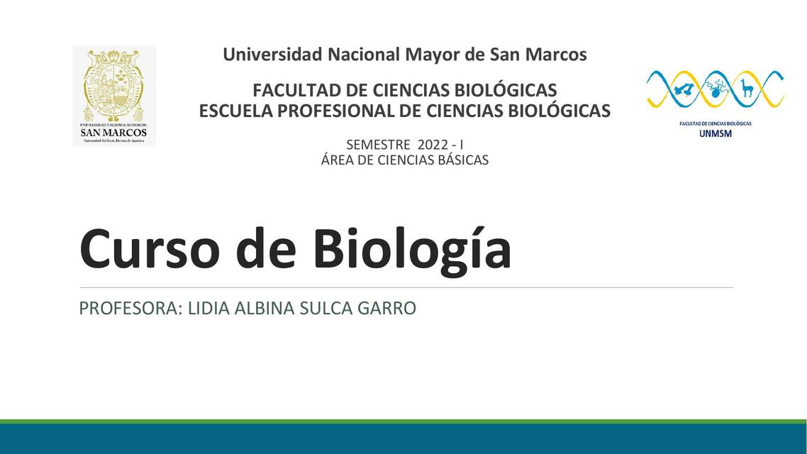 Clase 1 Conceptos generales biologia 1