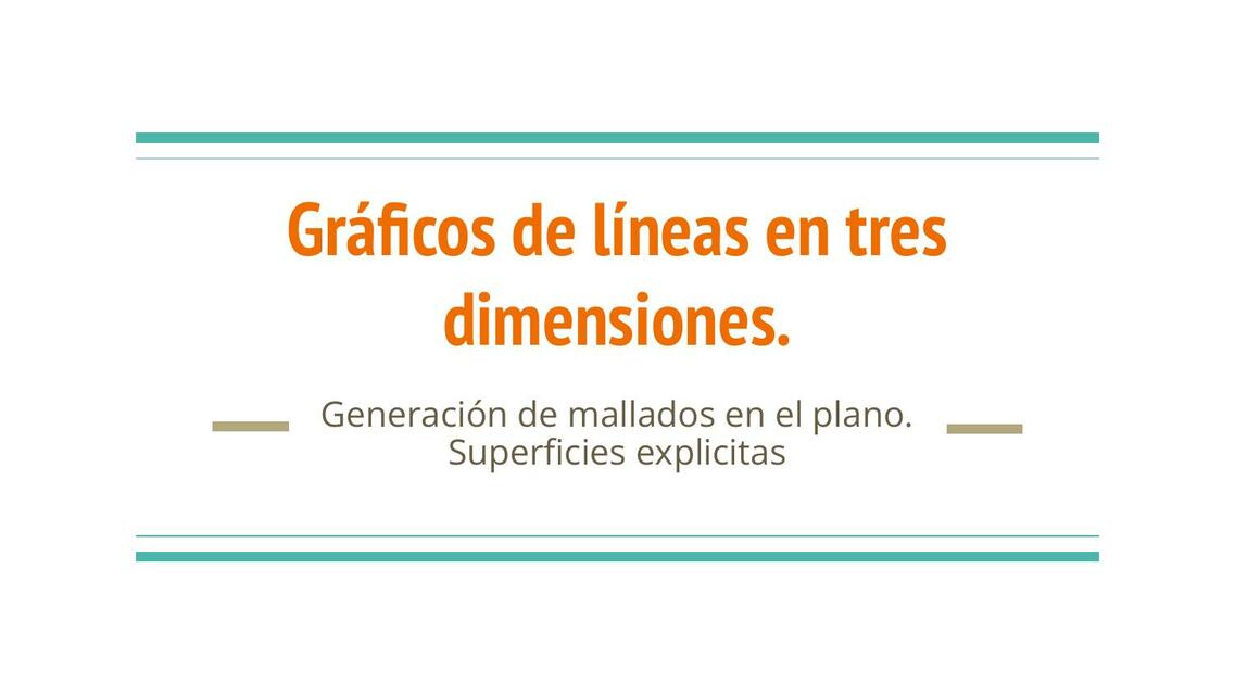Líneas en 3D | LUCIA CAMILA | uDocz