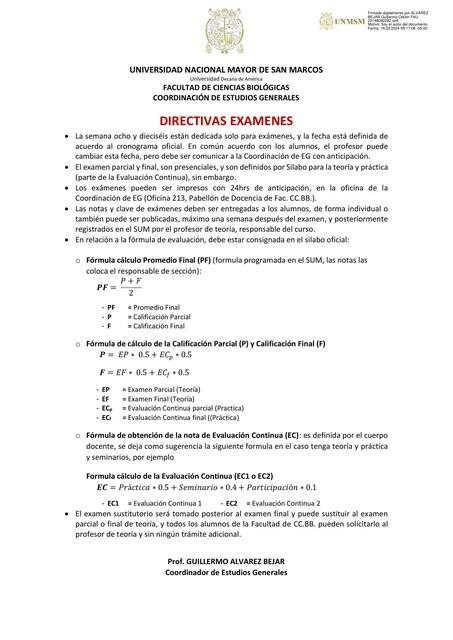 2 DIRECTIVAS EXAMENES EG IF