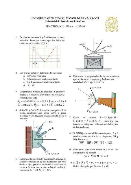 Física General II Ejercicios N2 0