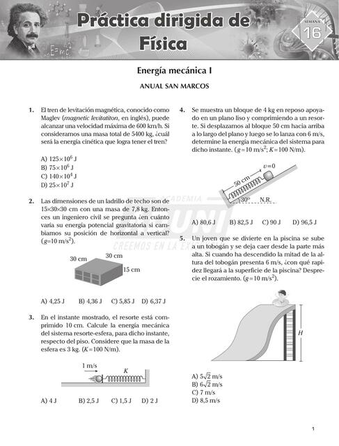 Energía mecánica