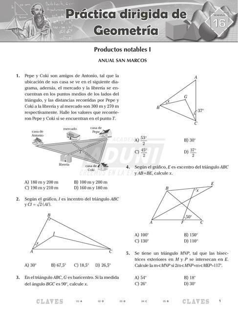 puntos notables