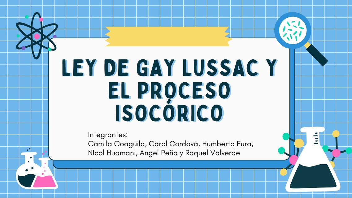 LEY DE GAY LUSSAC GRUPO 5