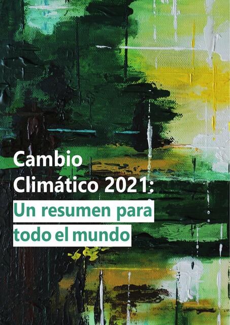 IPCC AR6 WGI SummaryForAll Spanish