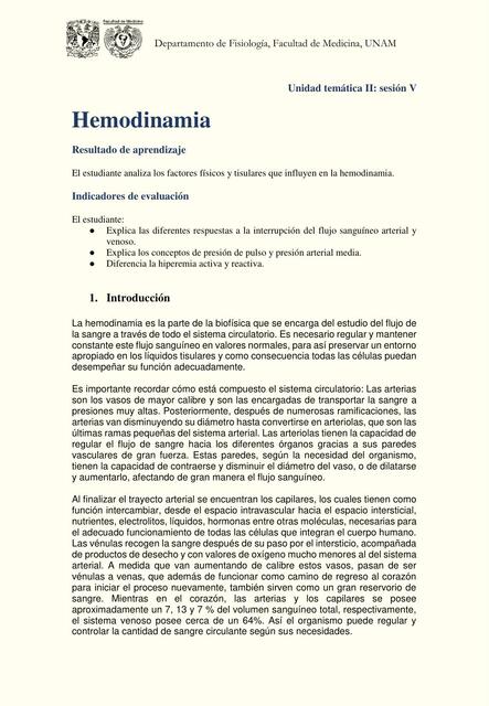 UTII 5 hemodinamia