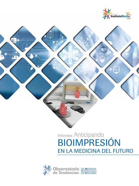 Informes anticipando BIOIMPRESION digital