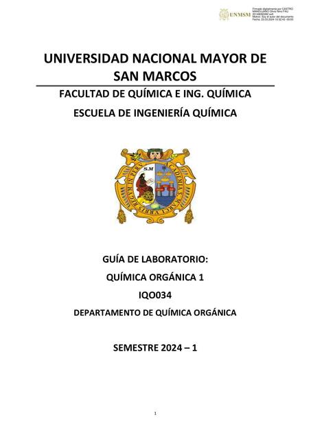 GUÍA de LAB Q ORG 1 semestre 1