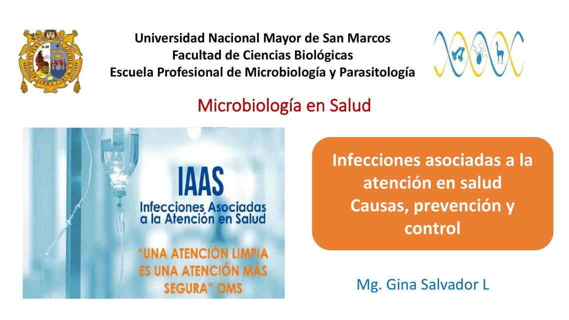 Teoría 9 Infecc intrahosp IAAS clase GSalvador