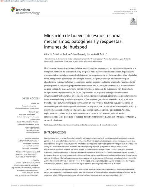 Schistosoma en es