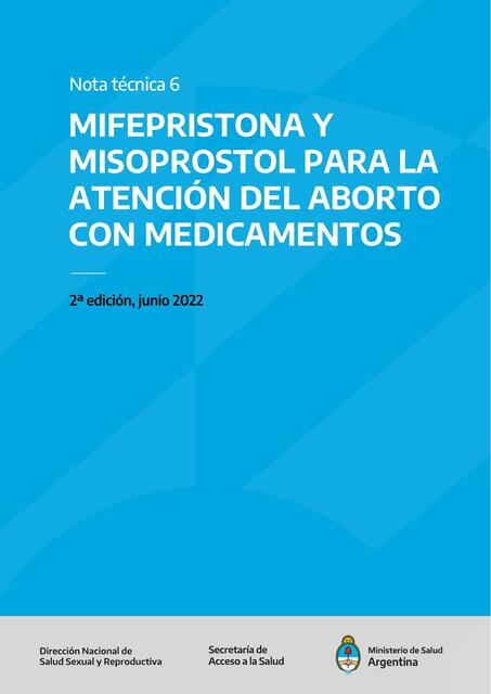 Mifepristone y Misoprostol