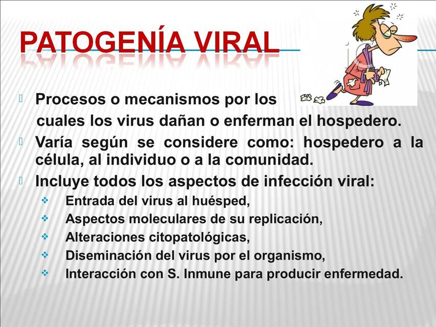 PATOGENIA VIRAL