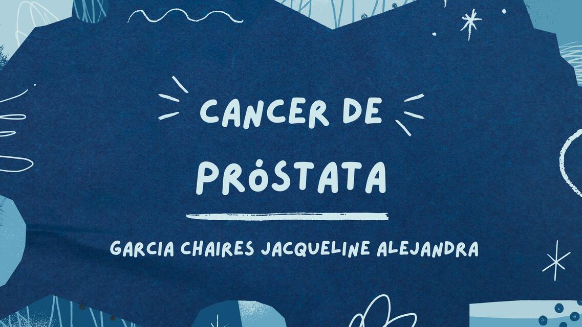 CANCER DE PROSTATA