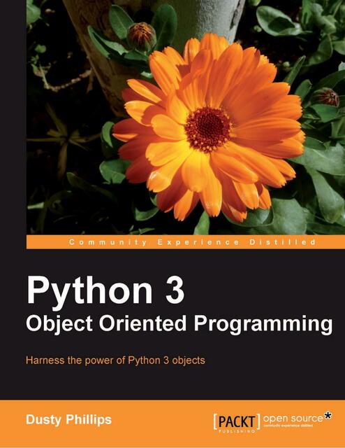 Python 3 Object Oriented Programming eBook