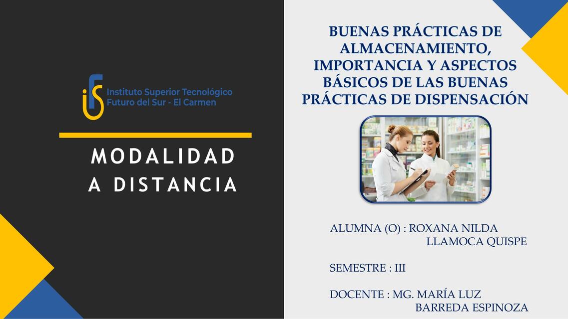 BUENAS PRÁCTICAS DE ALMACENAMIENTO DIAPOSITIVAS 1