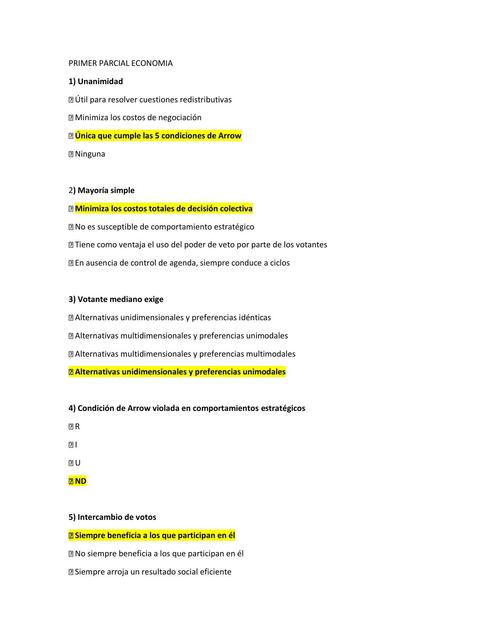 PRIMER PARCIAL ECONOMIA DEL ESTADO