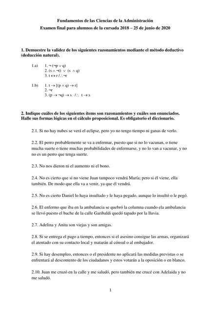 Final de Fundamentos logica