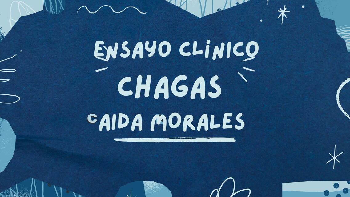 Ensayo clínico Chagas 