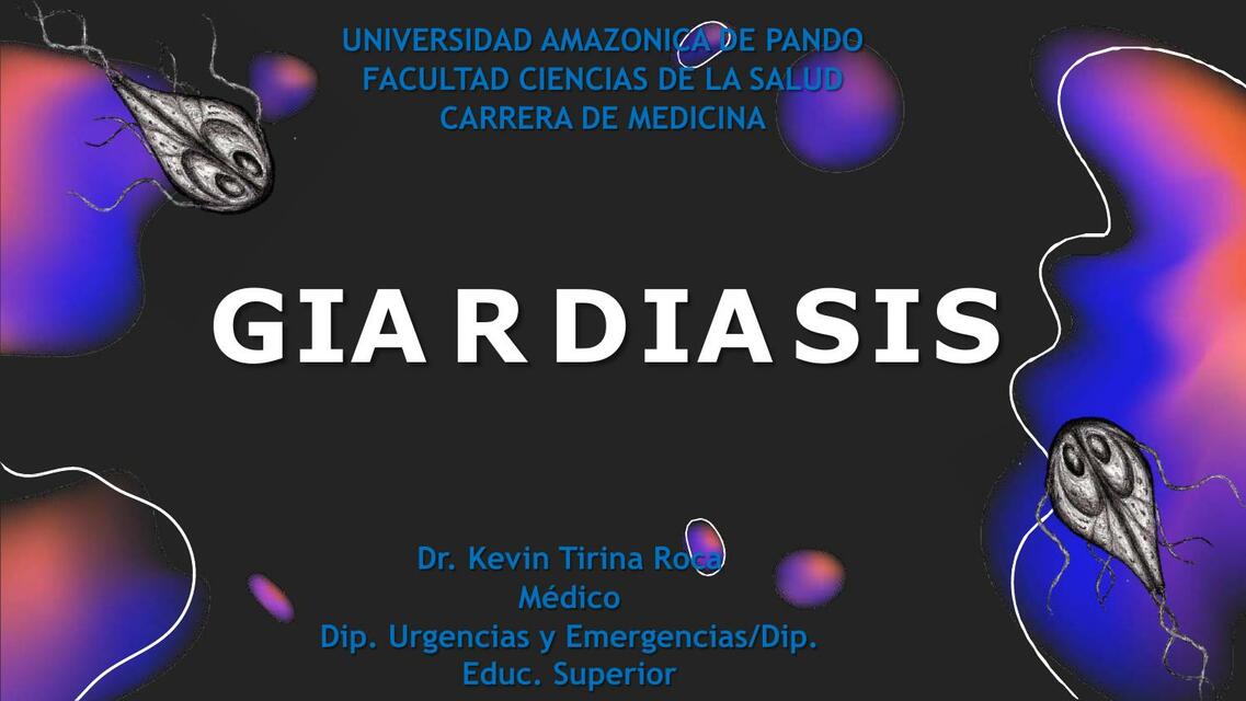 TEMA 1 GIARDIASIS