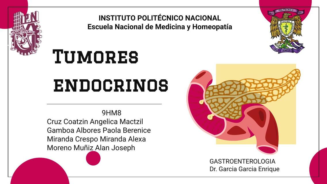 TUMORES ENDOCRINOS