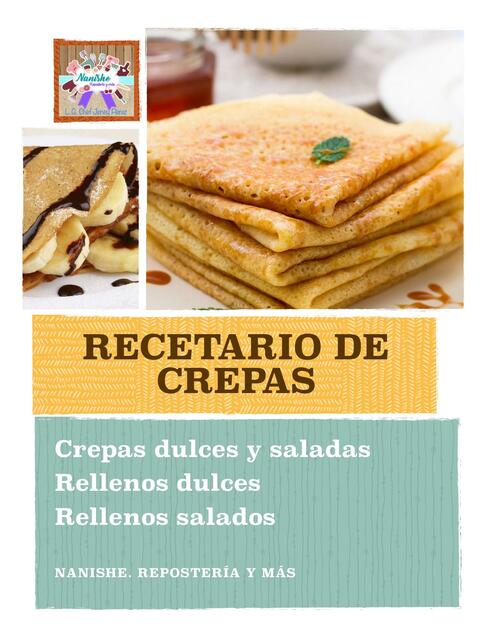 RECETARIO DE CREPAS