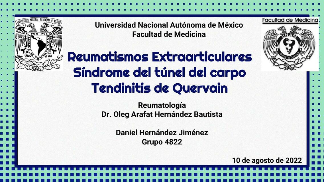 Reumatismo Extraarticular