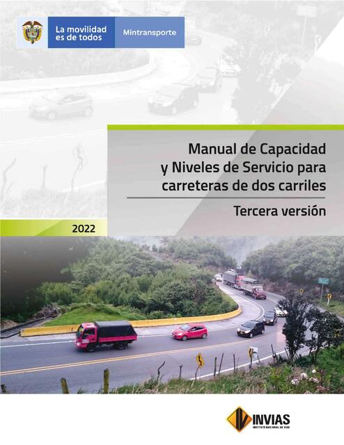 Manual de Capacidad y Niveles de Servicio para car